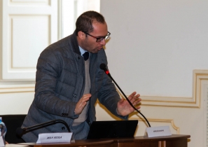 L'assessore all'ambiente Giuseppe Angelini